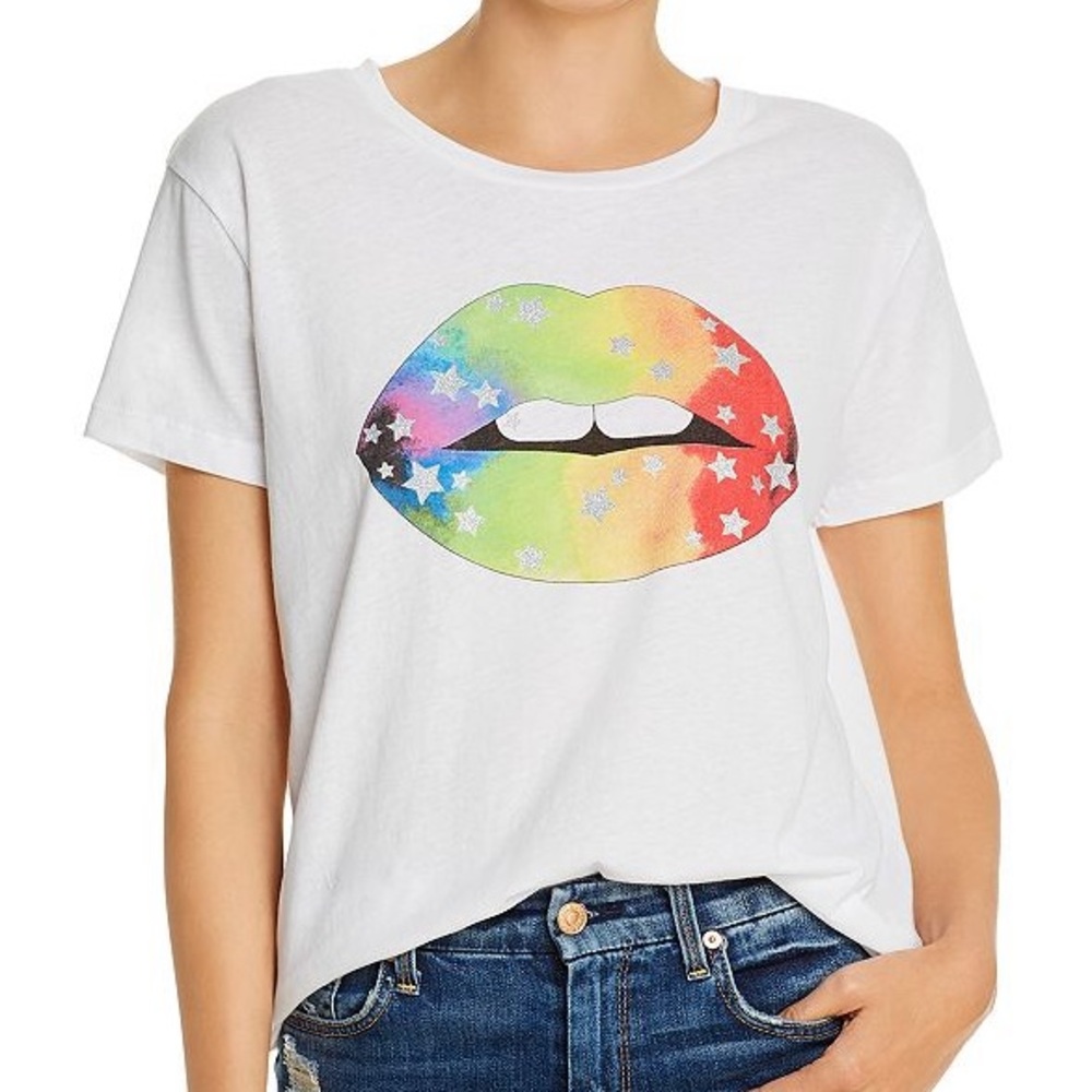 Chaser Rainbow Lip Graphic Tee